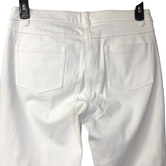 J McLaughlin Stretch Slim Leg white denim‎ Jeans 8 - Picture 7 of 10